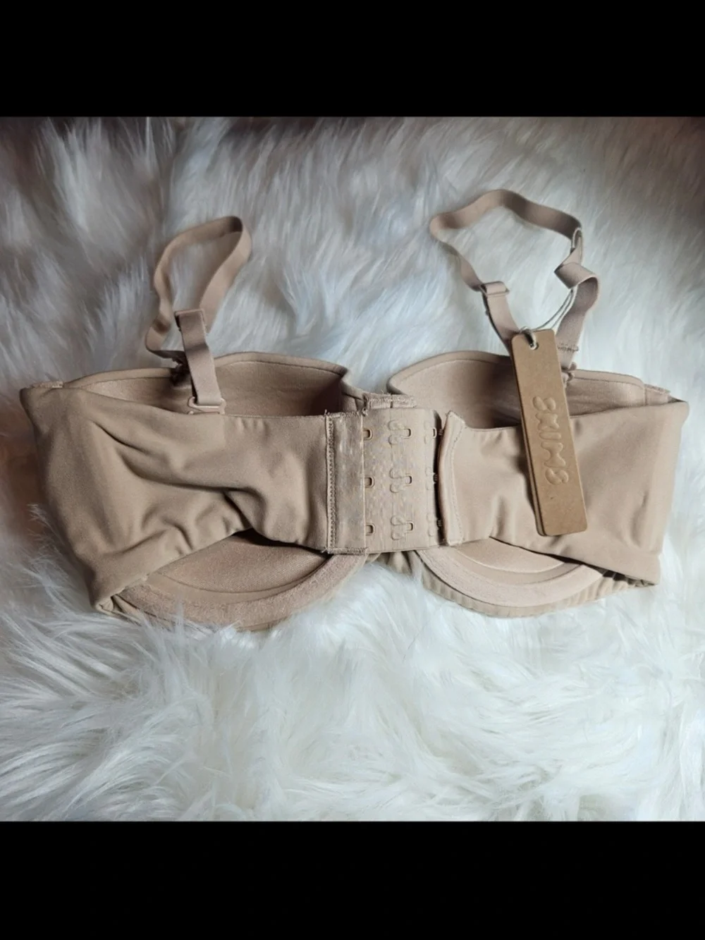 NWT Skims Fits Everybody Strapless Bra clay 32C - Picture 6 of 7